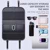 SEAMETAL SEAMETAL Car Backseat Storage Bag Multi-Pockets Seat Back Organizer with Foldable Tablet Tray  Storage Organizer
