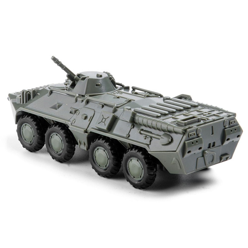 4D 1:72 DIY Model Building Kits Armoured Tank Plastic Toys Tank Truck