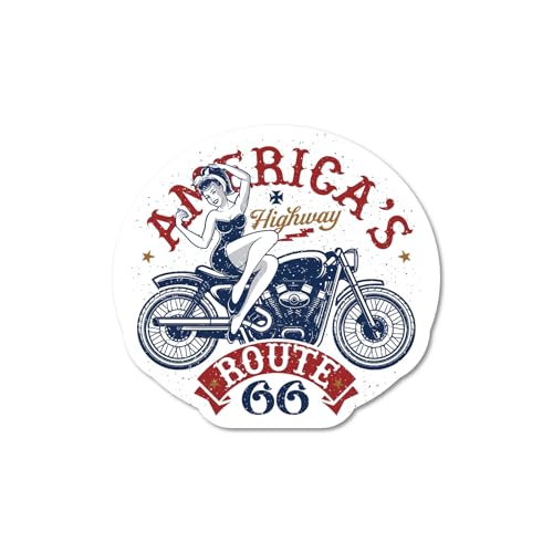 Sticker Pack Route 66 American Highway S