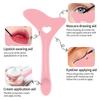 Multi-functional Eyeliner Stencil Wing Tips Silicone Eyeliner Aid Marscara Drawing Lipstick Wearing Aid Reusable Makeup Tools