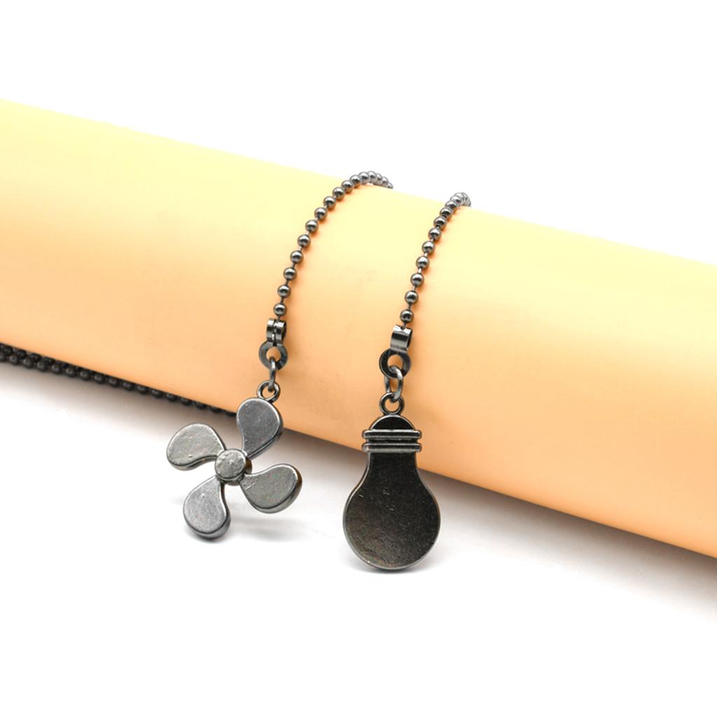 Удлинитель цепи для потолочного вентилятора из стали Удобный удлинитель цепи для потолочного вентилятора для легкого доступа к выключателю в домашнем декоре