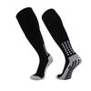 2Pair Knee High Long Non Slip Grip Socks Men Women's Football Basketball Baseball Rugby Soccer Cycling