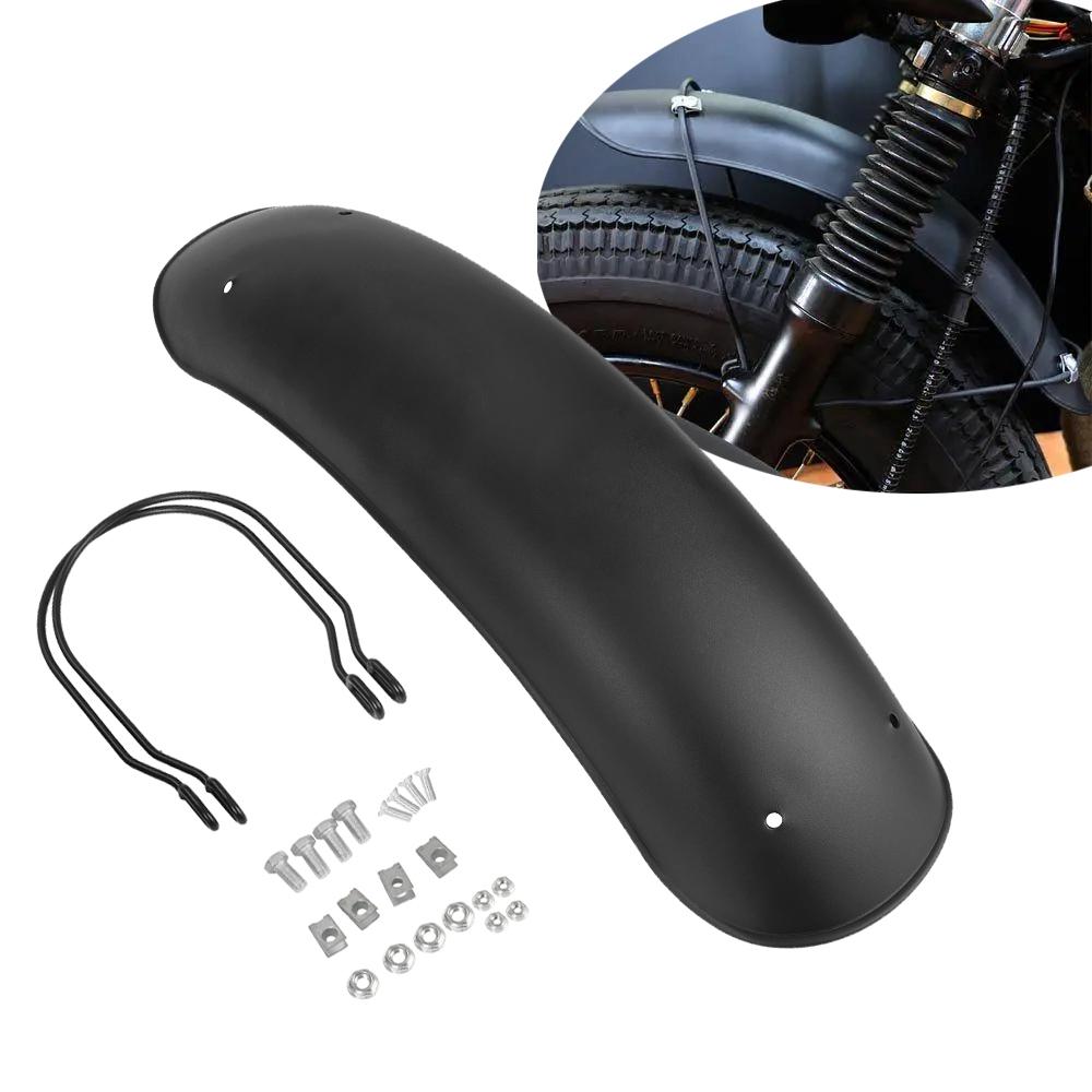Универсальный защитный чехол для переднего крыла мотоцикла Harley Honda Yamaha Suzuki Cafe Racer MOTO Mudguard