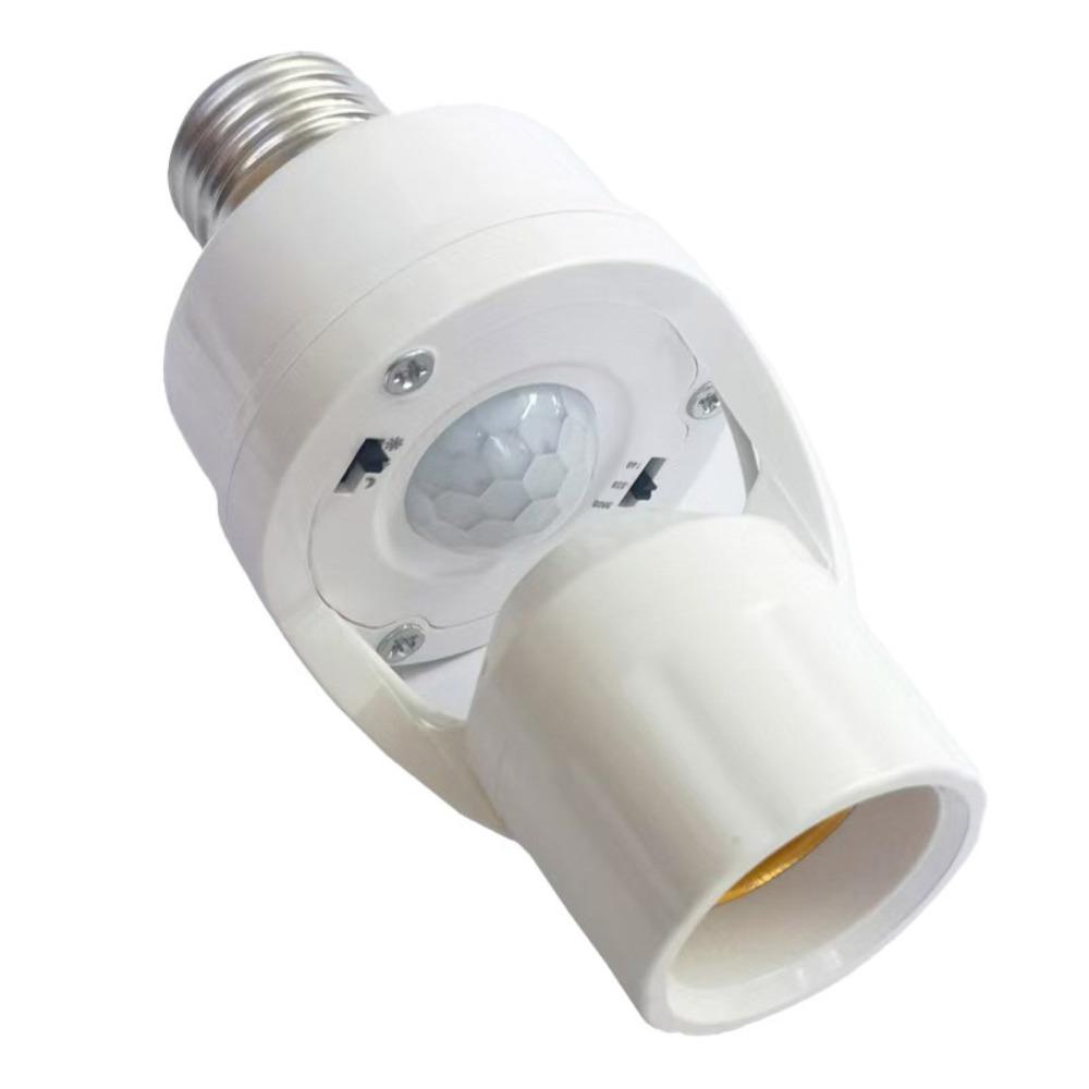 Motion Sensor Smart Light Bulb Holder E27 Socket E27 Adapter for E27 Bulbs Basement Lighting