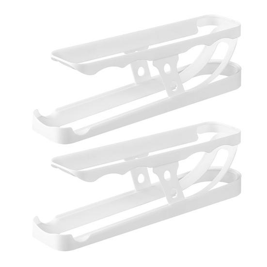 45293 шт., двухъярусная коробка для яиц на холодильнике, автоматическая, с большой емкостью, органайзер для яиц на боковой двери холодильника