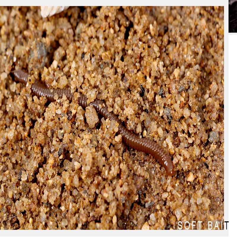 FTK 30 шт. 0,5 г красный дождевой червь для ловли карпа набор искусственных рыболовных снастей