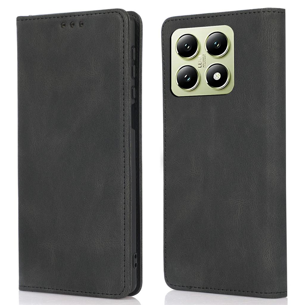 For Xiaomi 14T Case Wallet Magnetic Closing Leather Flip Phone Cover