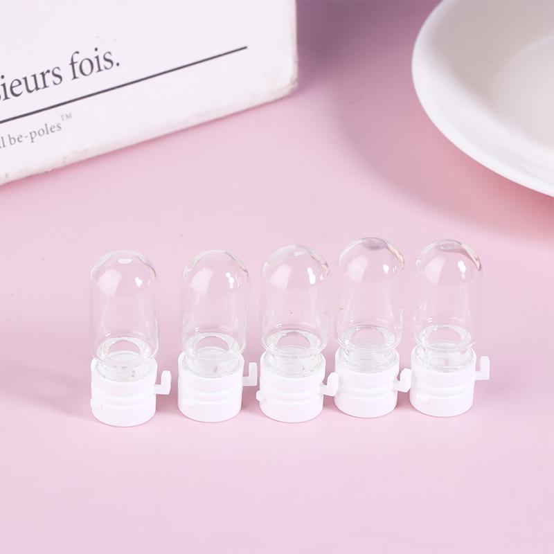 15Pcs 2ML Clear Leak-Proof Travel Bottle For Makeup Remover Lotion Portable Dispenser With Flip-Top Essence Bottled Separately