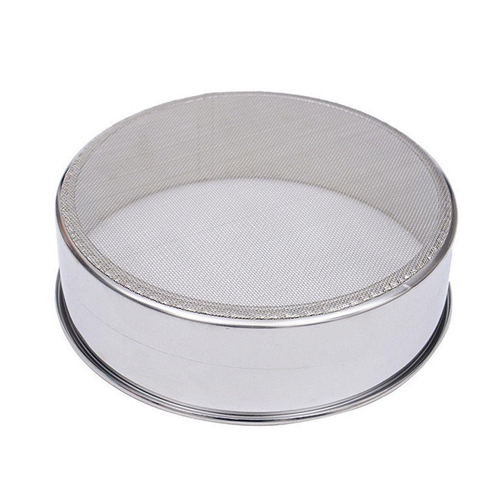 Cake Stainless Steel Kitchen Supplies Flour Sieve Sifting Powder Colander Sugar Filter Mesh