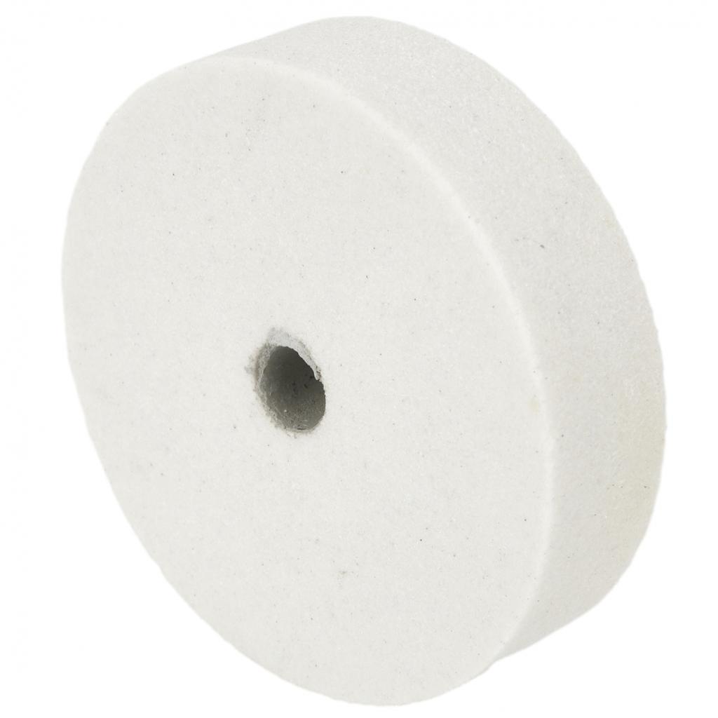 Полировальный круг 10 мм отверстие 20 мм ширина 75 мм/3 дюйма желтый/белый/серый