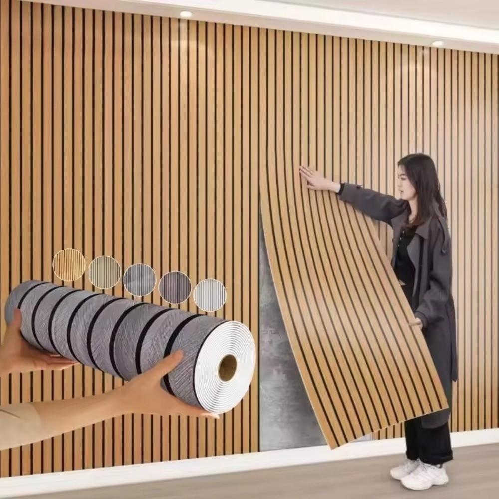 Self-Adhesive Artificial Grille Wall Sticker Peel and Stick Grid Panel Wall Sticker for Ceiling