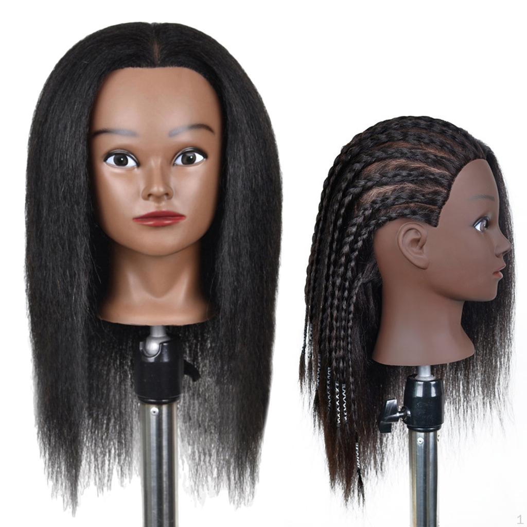 Парикмахер Косметология Афро Волосы Манекен Голова