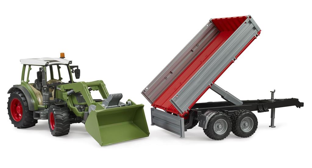 Bruder Fendt 211 Vario Tractor & Tipping Trailer BR02182