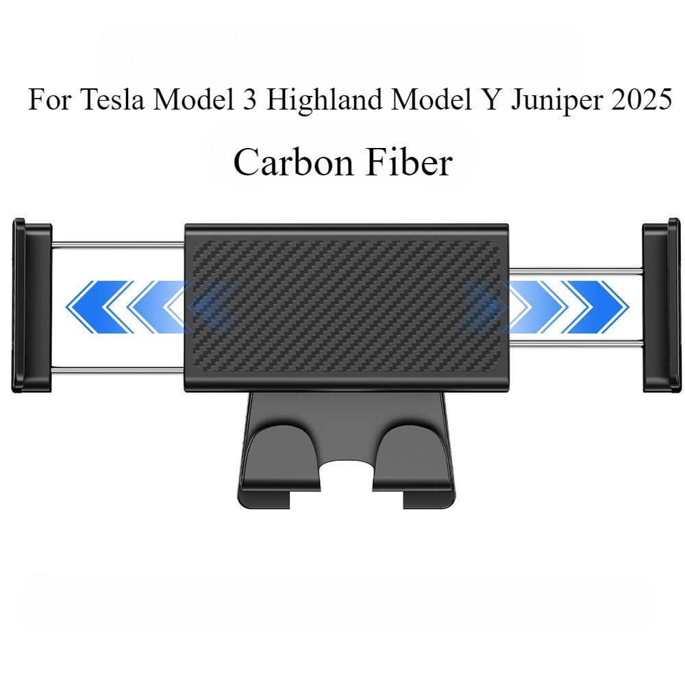 Phone iPad Holder Tablet For Tesla Model 3 Highland Model Y Juniper 2025 Tablet for Car Headrest Rear Seats Auto Accessories