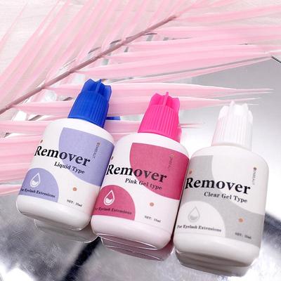 Прозрачный розовый гель для снятия ресниц, клей для наращивания ресниц, 15 г, клей для наращивания ресниц, корейское средство для удаления накладных ресниц, инструменты для макияжа