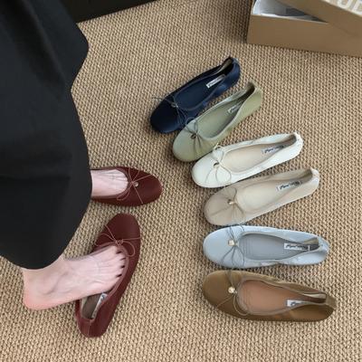 Мода Bailamos 2025 Новые женские балетки Женские балетки повседневные Туфли для балета Складная подошва Туфли-лодочки Летние слипоны Тапочки Мюли Шо