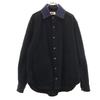 By H. Made In Japan Wool Blend Long Sleeve Shirt 3 Black Men's Used