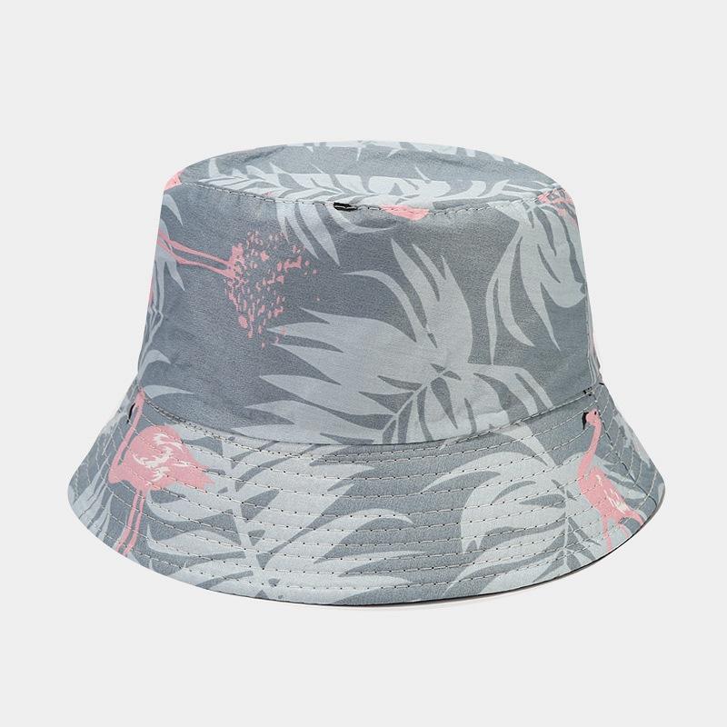 Fisherman's Hat Women's Printed Double-sided Sun Hat Summer Outdoor Travel Foldable Basin Hat