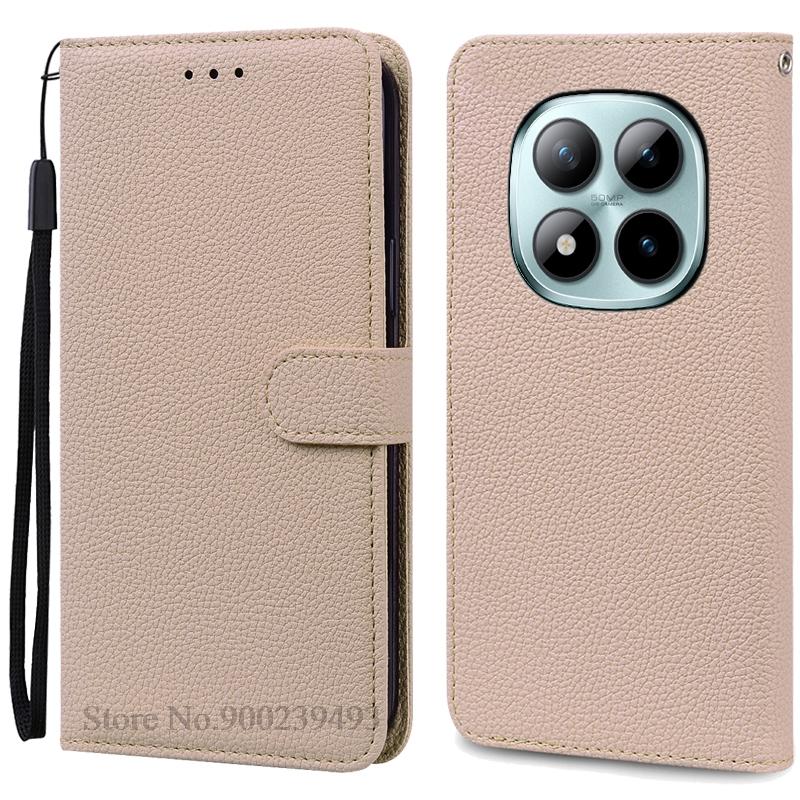 Чехол для Note15 Pro/Note 15 Pro Plus 5G для Redmi Note 15 Pro 5G Чехол Кошелек Кожаная обложка для Xiaomi Redmi Note 15 Pro Plus 5G Чехол