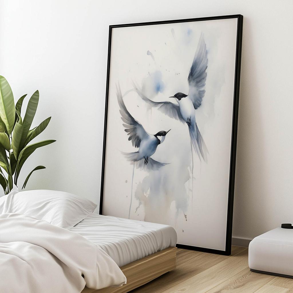 Cisza Natury Cisza Natury, 40X50 Cm, Rama Aluminiowa Czarna, Papier Matowy 230 Gsm