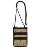 Официальная наплечная сумка CROSSBODY PHONE Mocha Black Вышивка сердечком СУМКА/3960 Женская