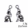 2025 Trend Charms Bulk Tiger Lion Wolf Charms Подвеска Сувенирная подвеска для творчества