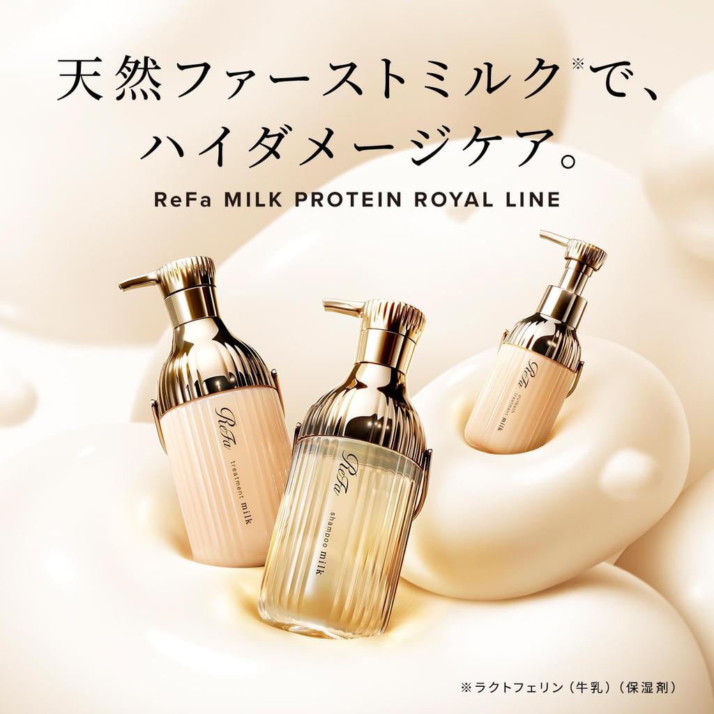 ReFa Несмываемый уход для волос Royal Milk Protein 100 г - Восстановление и питание