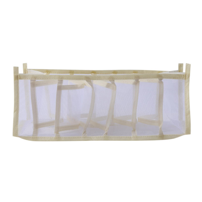 Многоячеечный складной органайзер для нижнего белья, носков, трусиков, выдвижного типа, сумка, экономящая место, складной органайзер для одежды в шкаф, коробка для хранения