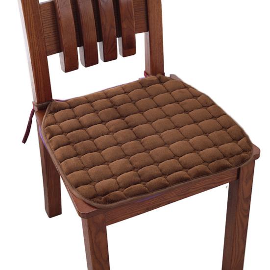 Подушка сиденья, однотонная завязка на полиэстере, противоскользящая подушка для стула 40 см/45 см для столовой