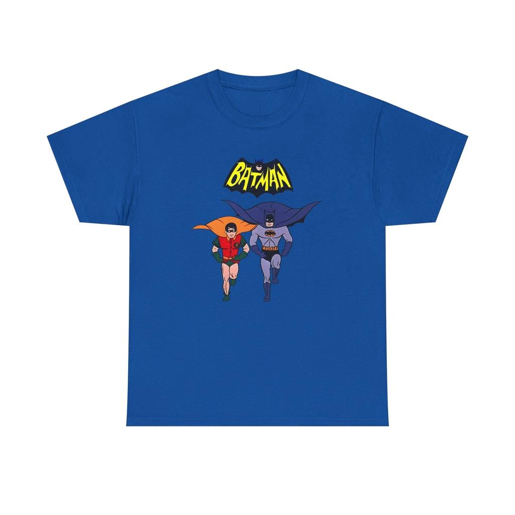 Тяжелая хлопковая футболка Бэтмен 66', Телешоу Бэтмен, Бэтмен и Робин