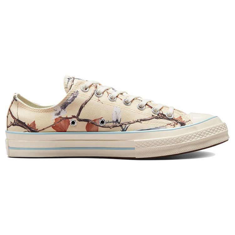 Converse Кроссовки унисекс Golf Wang x Chuck 70 Low Owl Cream Egret Corydalis-Blue A01798C