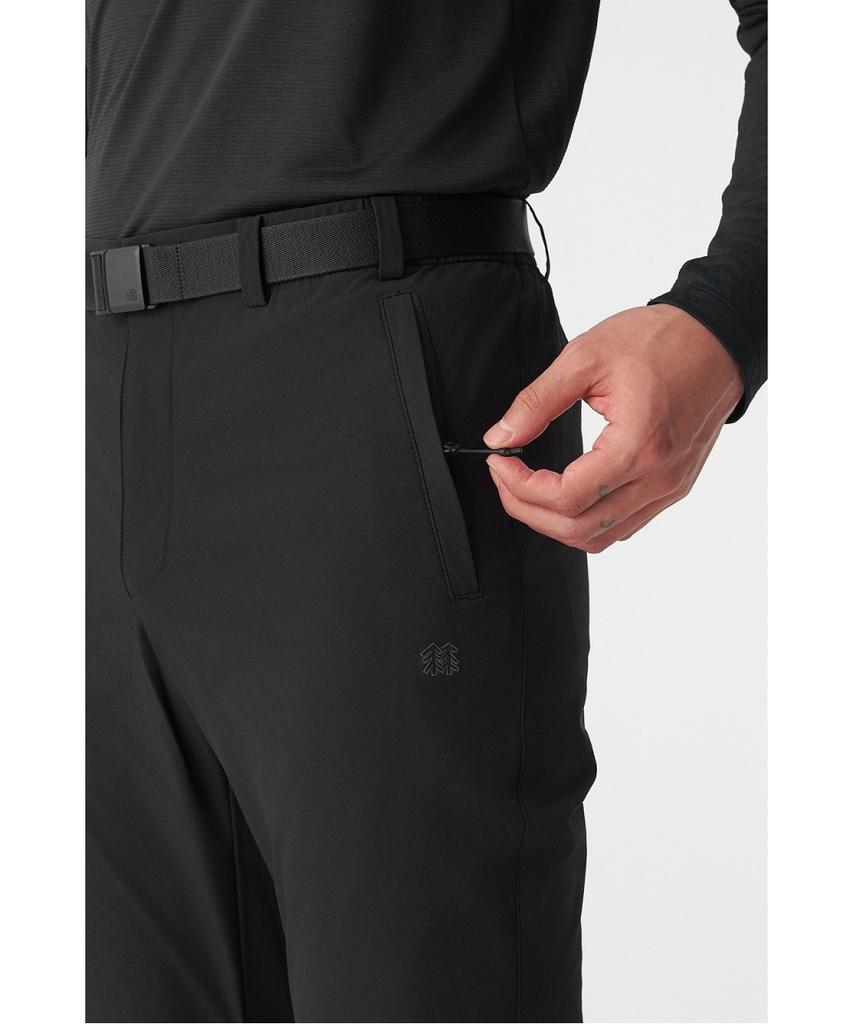 Koolongseupocheu Мужские стандартные брюки зауженного кроя без складок Jwpnm26261Blk