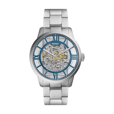 Мужские серебряные наручные часы Fossil Townsman ME3260
