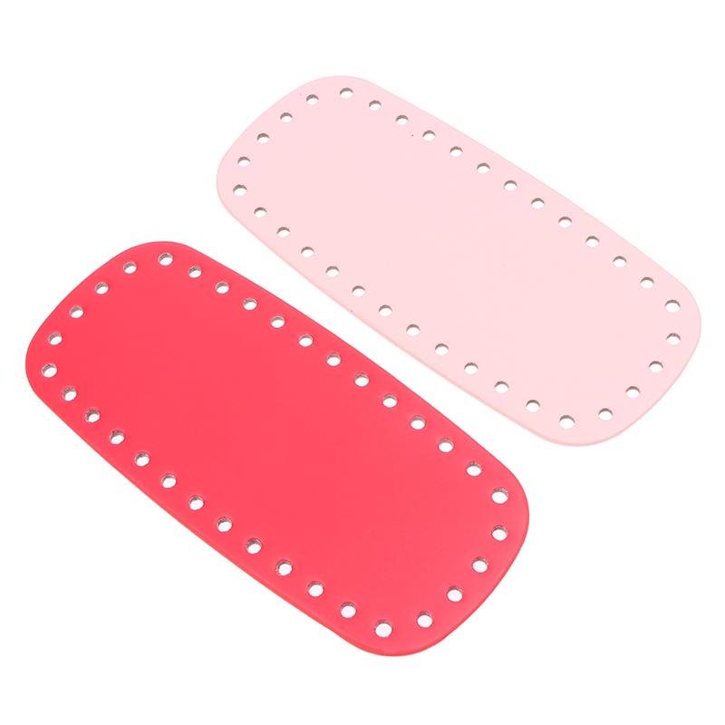 Round Leather Bottom With Holes Rivet Handbag Diy Women Shoulder Crossbody Bags Accessories