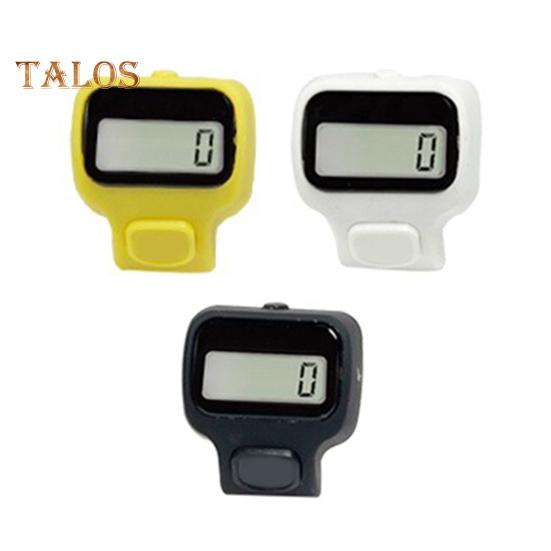 3 шт. Электронный счетчик-кольцо со светодиодной подсветкой, 5-значный счетчик цифр, ЖК-цифровой дисплей, ручной кликер, сбрасываемый мини-счетчик