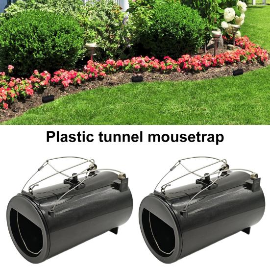 Ловушка для сусликов, туннель для борьбы с грызунами, многоразовая, не требует приманки, устойчивая ловушка для кротов для уничтожения крыс на ферме на открытом воздухе