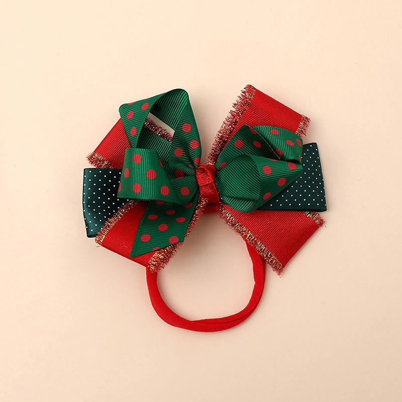 Хэллоуин забавные ленты банты для волос для девочек шляпа ведьмы призрака ткань эластичная веревка для головы девочек рождественские аксессуары для волос