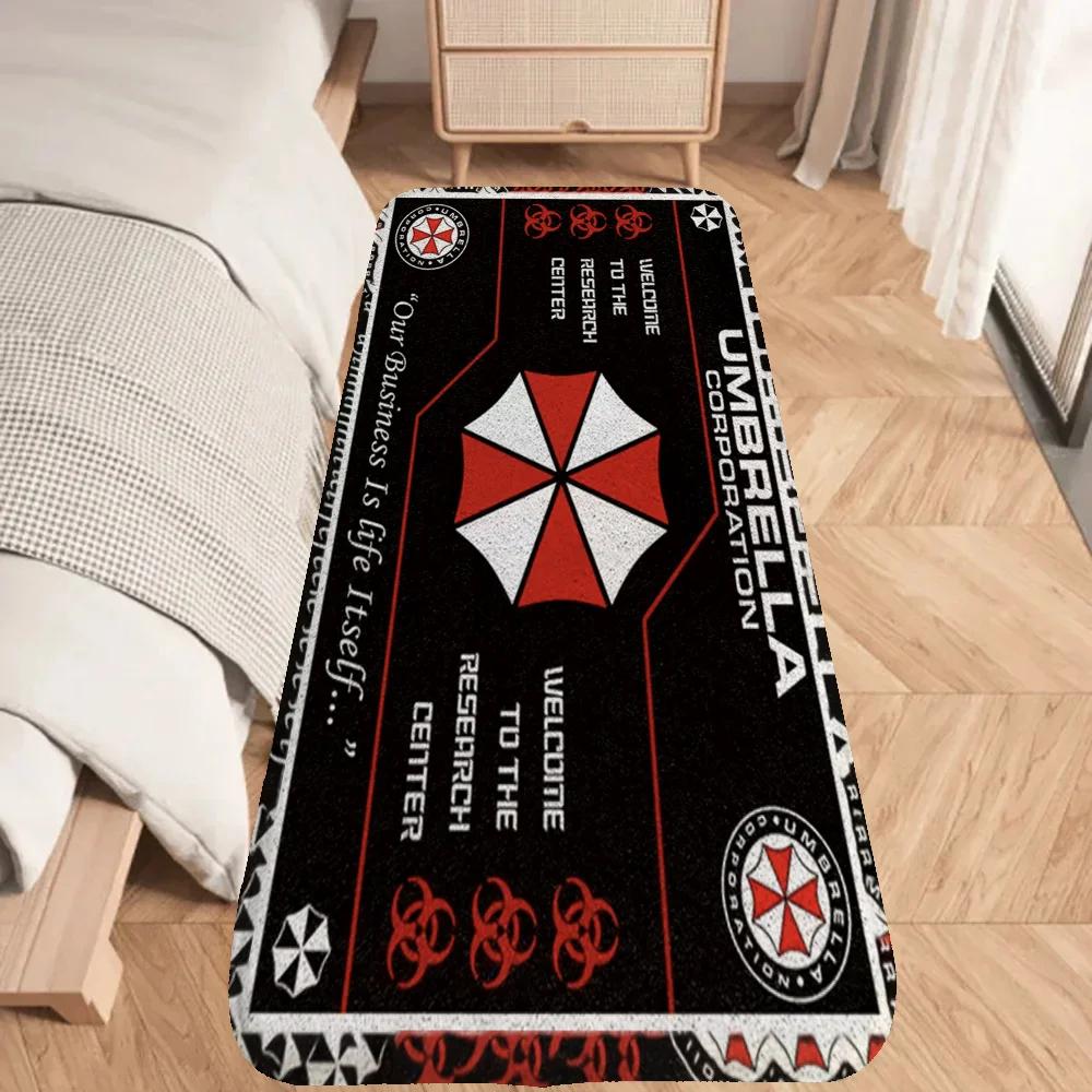 Resident Evil Umbrella Us Troops Kitchen Mats for Floor Mat Room Rug Room Decorating Items Entrance Carpet  Carpets Home