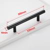 Xiaomi Furniture Handles Wardrobe Door Pull Stainless Steel Drawer Handle T Bar Straight Kitchen Long Cabinet Closet Knob Black Silver