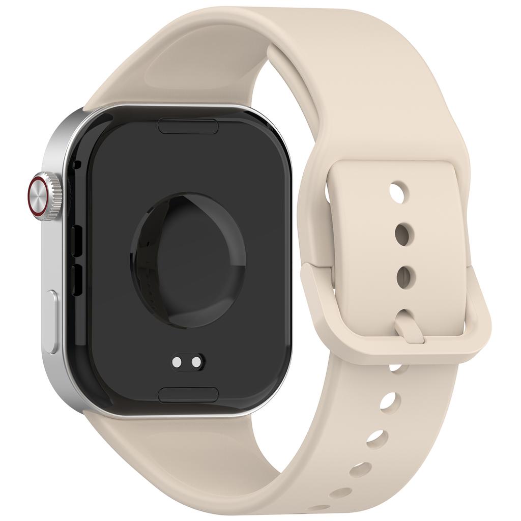 Для Xiaomi Redmi Watch 6 Силиконовый ремешок для часов Запасной ремешок Пряжка-булавка Браслет