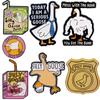Cute Cartoon Silly Brooch Badge Clothing Backpack Accessories Pin