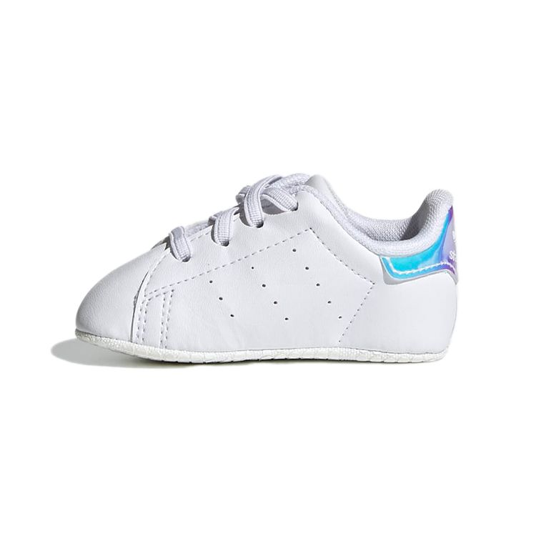 Adidas Stan Smith Crib White Green Детские кроссовки Cloud-White FY7890