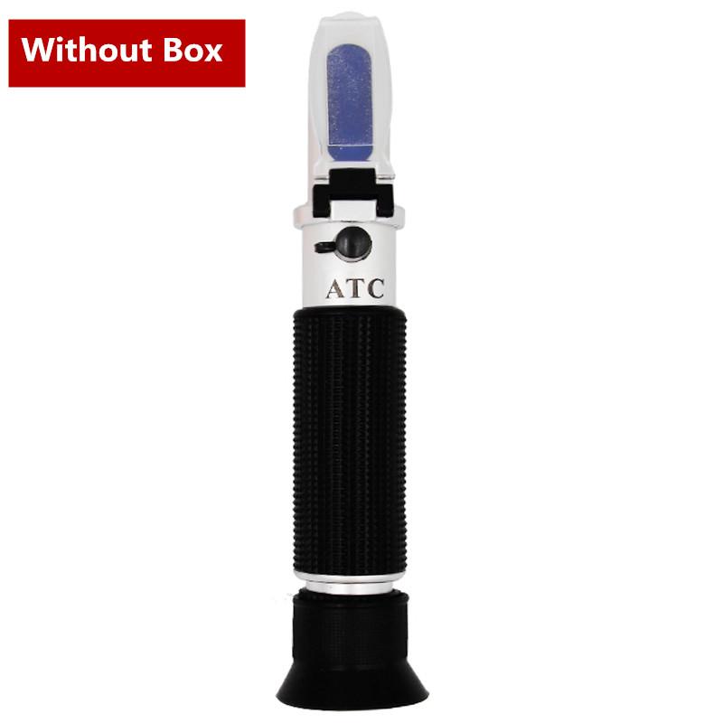 Ручной рефрактометр для сахара, меда, фруктов, раствора сахара, Brix 0-20%, оптический прибор для измерения концентрации сахара с ATC