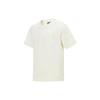 Li Ning X Jackie Chan Collaboration Kung Fu Series Solid Color Loose Short Sleeve T-Shirt Unisex Tops Paper-White AHST621-1