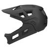 Mountain Bike Helmet Detachable Helmet Full Face Mountain Bike Helmet with Padding and  + Silver Ion Straps