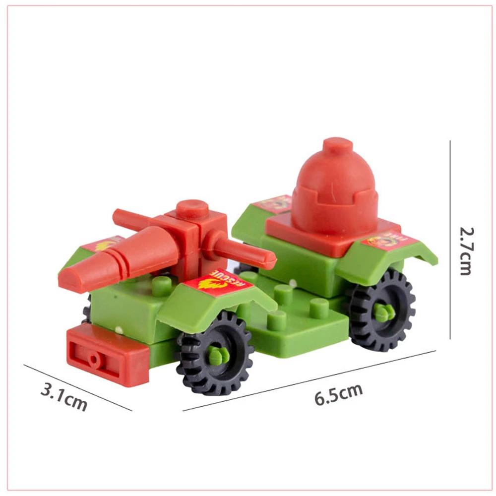 10PCS Kids Fun Assembling Car Toys Birthday Party Gifts Carnival Prizes School Candy Bags Children Gift Pack Rewards