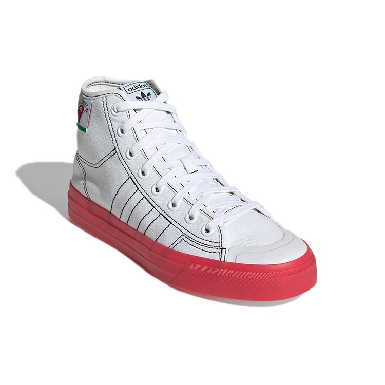 adidas Nizza Hi Rf 'White Red' Men's GX2708