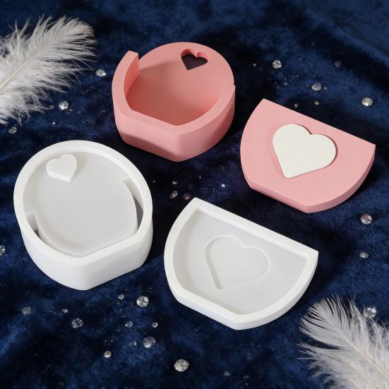 2 шт. формы для пасхального кролика, силиконовые формы для литья в корзинку в виде кролика, легко извлекаемые формы для мыла, 3D-формы