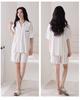 Paibangnu cardigan fashionable summer fresh pure cotton girls' new style can be worn as outerwear home clothes fd