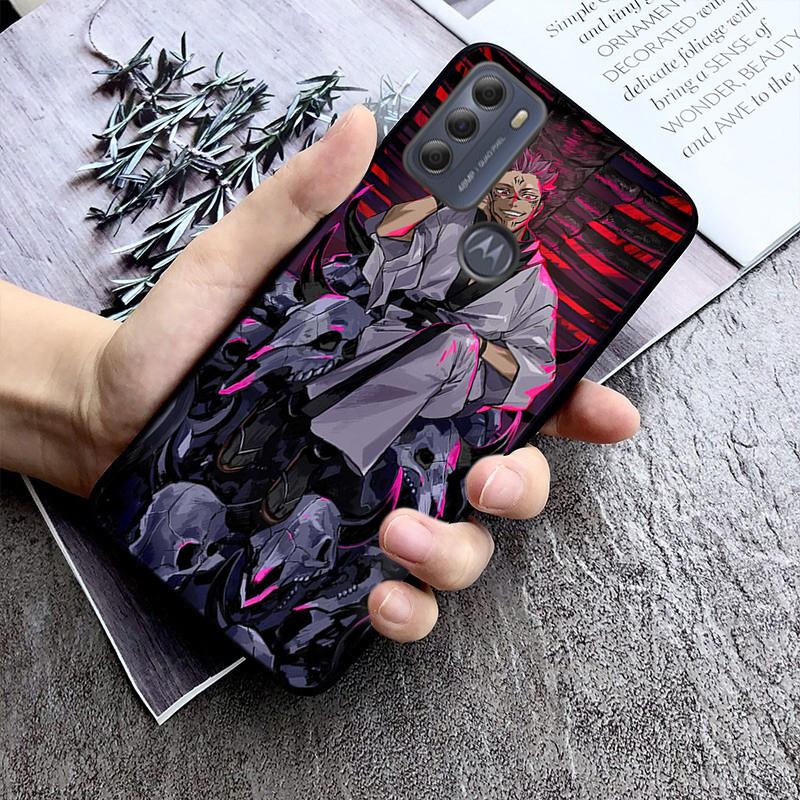 Чехол Jujutsu Kaisen Ryomen для Motorola Moto E32 E20 E40 G22 G52 G20 G30 G100 G60 G50 G10 GPure GStylus G9 One Action Macro